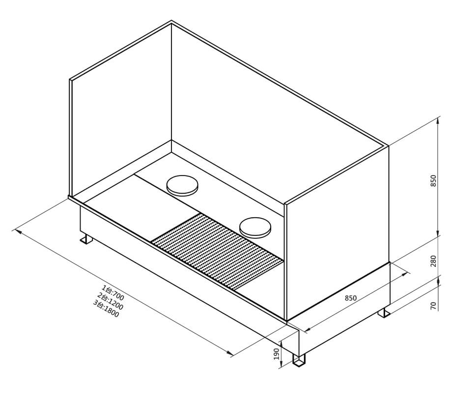 Working Table & Coolant