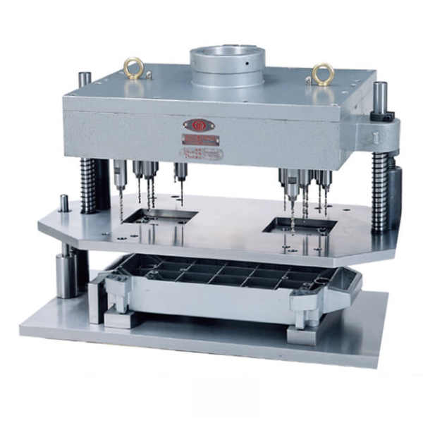 Guide Fixture for Multiple-Spindle Drilling