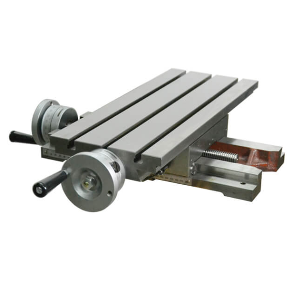 Bàn ê-tô trượt chữ thập rãnh T 300x250
