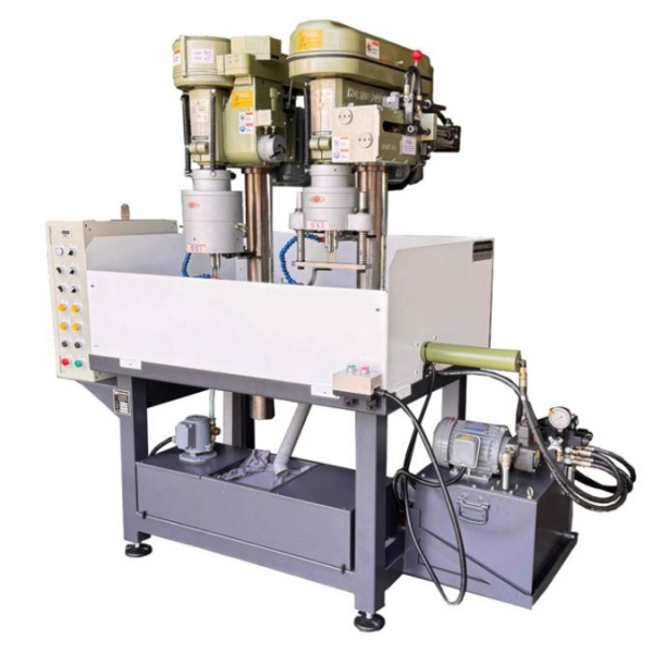 多軸鑽孔攻牙機-油壓滑台-PLC系統